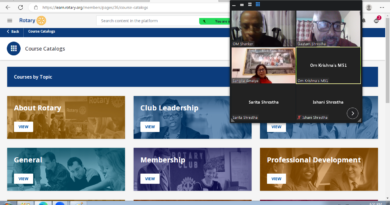 My Rotary Experiences | Training and Sharing My Rotary Experiences | Training and Sharing