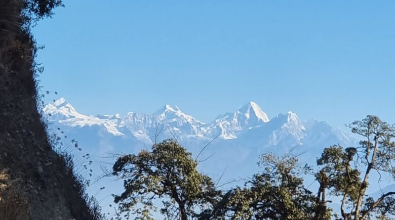 Hiking Chandragiri Deurali to Chitlang