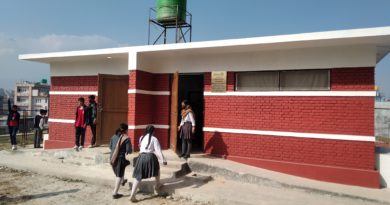 Toilet Building Handover to Phulchowki Secondary School