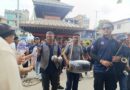 Distribute Food Items and Drinking Water Bottles