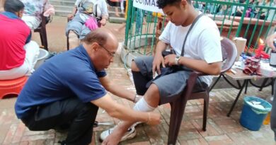 Health Camp and Free Foot Massage Service During Mataya Festival Health Camp and Free Foot Massage Service During Mataya Festival
