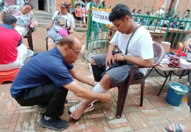 Health Camp and Free Foot Massage Service During Mataya Festival