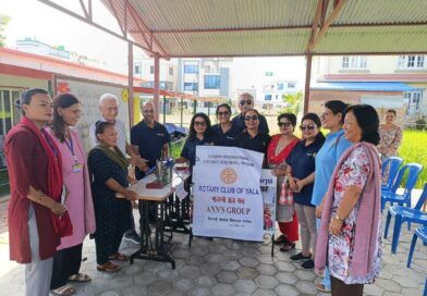 Handed Over Two Sewing Machines to Kopila Nepa