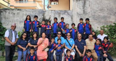 Distribution of Track Suits to Children Home Distribution of Track Suits to Children Home