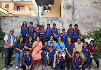 Distribution of Track Suits to Children Home