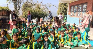 Distribution of Track Suits & Cheque for Tiffin Hand Over