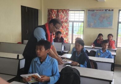 Educational Material to Schools of Dapcha, Namobuddha