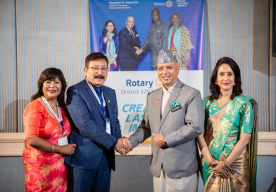 Installation of DG Vishnu Bahadur Karkee & Club Presidents Installation of DG Vishnu Bahadur Karkee & Club Presidents