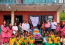 Distribute 50 school bags Distribute 50 school bags