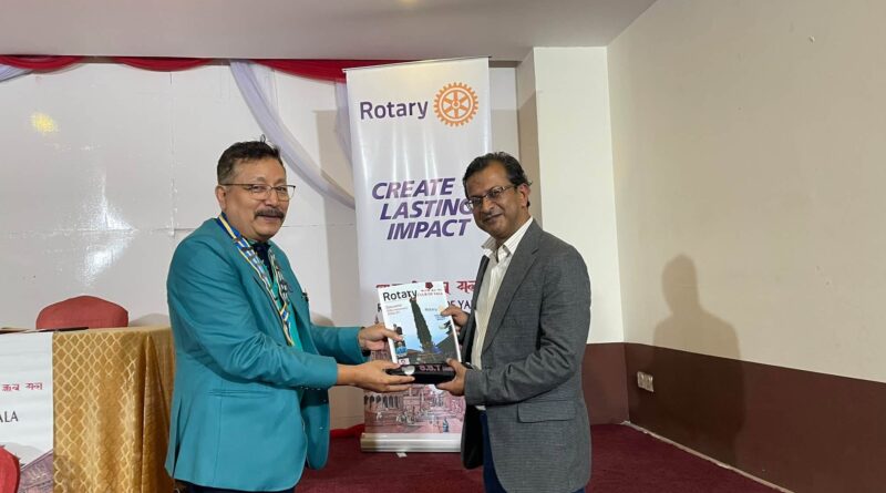 An inspiring and insightful presentation by Rtn. Sunil Gupta An inspiring and insightful presentation by Rtn. Sunil Gupta